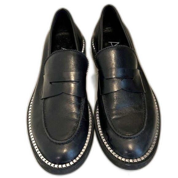 AGL Sirena Penny Loafer In Black - Size 38 - NWOT - Picture 7 of 8